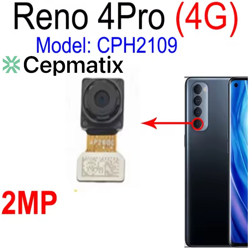 Oppo Reno 4 Pro (CPH2109) Arka Kamera NO-4