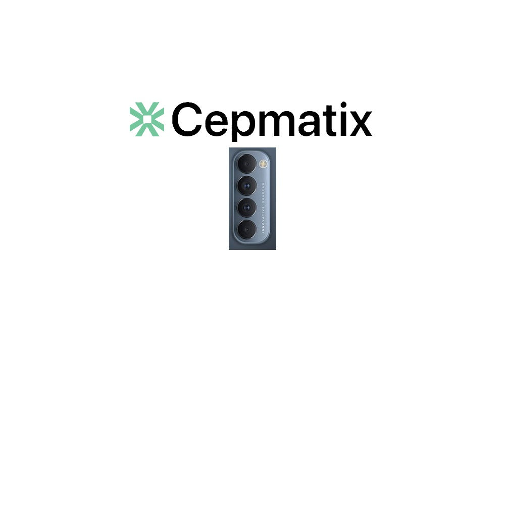 Oppo Reno 4 Pro (CPH2109) Kamera Camı Full - Mavi