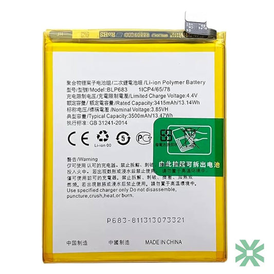 Realme 2 Pro (RMX1801) Uyumlu Batarya Pil  3500 mAh (BLP683)