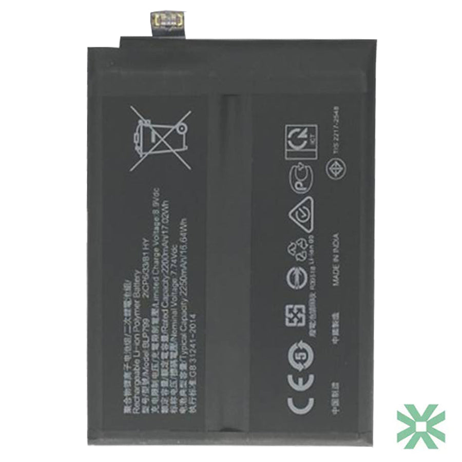 Realme 7 Pro (RMX2170) Uyumlu Batarya Pil  4500 mAh BLP799
