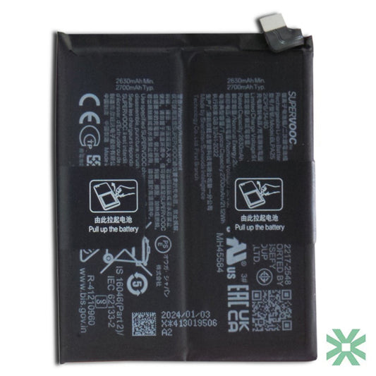 Realme GT 5 Pro (RMX3888) Uyumlu Batarya Pil  5400 mAh (BLPA25)