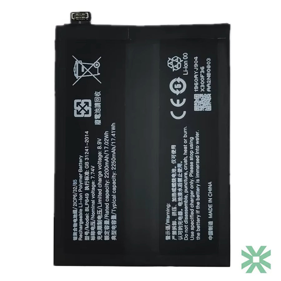 Realme GT Neo Flash (RMX3350) Uyumlu Batarya Pil 4500 mAh (BLP849)