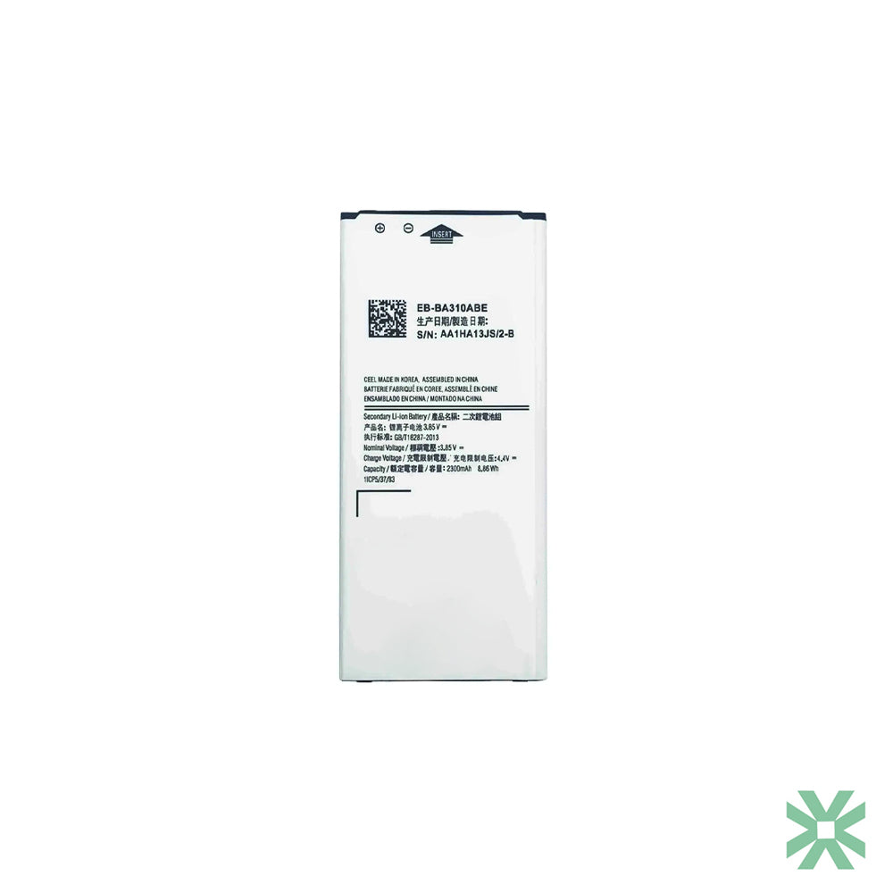Samsung Galaxy A3 2016 SM-A310F Uyumlu Batarya Pil EB-BA310ABE 2300 mAh