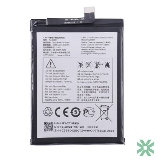TCL 10L (T770H, T770B) (TLP038D7, TLP038D1, TLP-037A7) Uyumlu Batarya Pil  4000 mAh