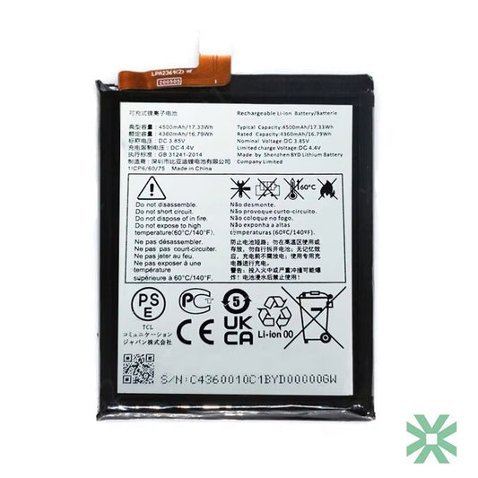 TCL 10 Pro (T799H, T799B) (TLP043D7 ,TLP043D1) Uyumlu Batarya Pil  4500 mAh