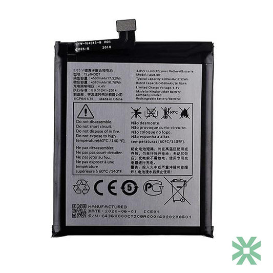 TCL 403 (T431D) (TLi028C7 veya TLi028C1) Uyumlu Batarya Pil  3000 mAh