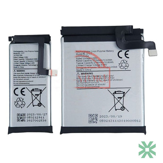 Tecno Phantom V Flip 2 (AE10) Uyumlu Batarya Pil 4720mah