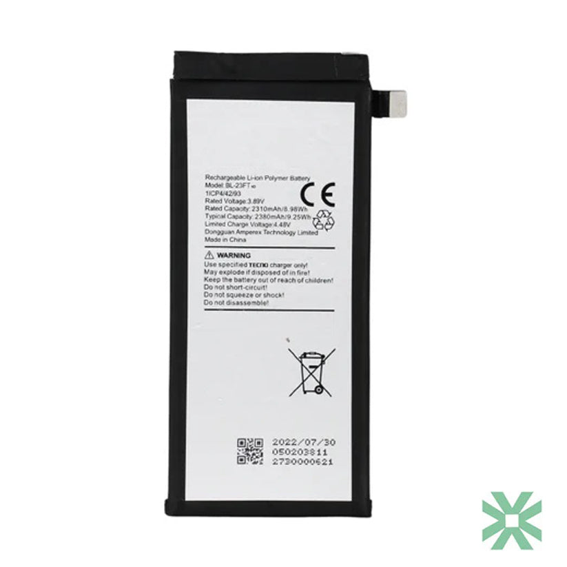 Tecno Phantom V Fold (AD10) Uyumlu Batarya Pil  5000 mAh (ÜRÜN İÇİN BİZİMLE İLETİŞİME GEÇİNİZ)