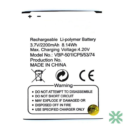 Vestel Venüs 5.0 V ((VSP250s)) Uyumlu Batarya Pil 2200 mAh (VBP-50)