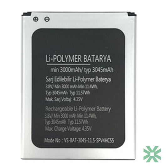 Vestel Venüs 5580T Uyumlu Batarya Pil 3045 mAh (VS-BAT-3045-11.5-SPV4HC55)