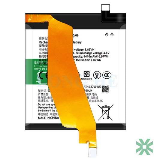 Vivo NEX 3 (V1923A) Uyumlu Batarya Pil  4500 mAh (B-G9)