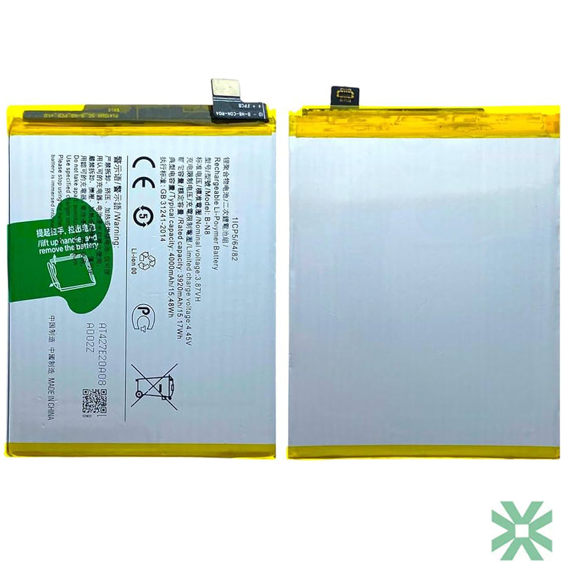 Vivo S7 (V2020A) Uyumlu Batarya Pil  4000 mAh (B-N8)