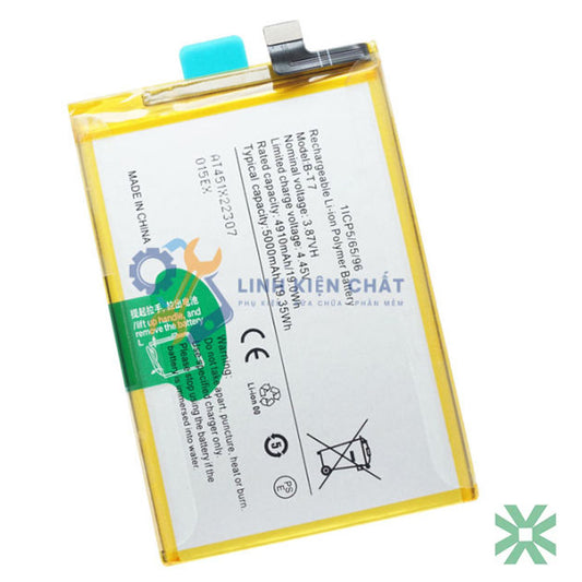 Vivo T1 5G (V2141, V2157) Uyumlu Batarya Pil  5000 mAh (B-T6)