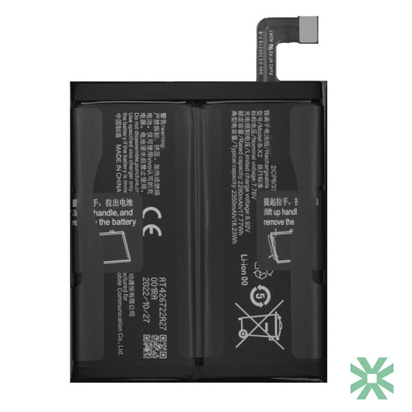 Vivo X90 Pro+ (V2227A) Uyumlu Batarya Pil  4700 mAh (B-X2)