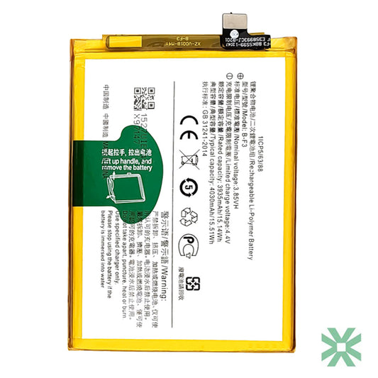 Vivo Y95 (1816, 1817, 1820) Uyumlu Batarya Pil 4030 mah (B-F3)