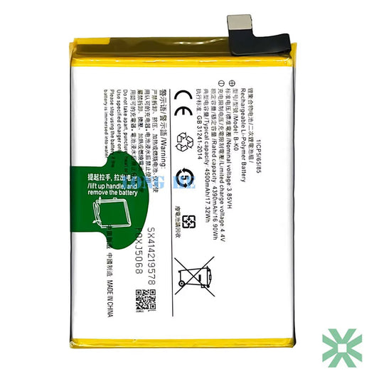 Vivo iQ 00 Neo 855 (V1936A) Uyumlu Batarya Pil  4500 mAh (B-K0)