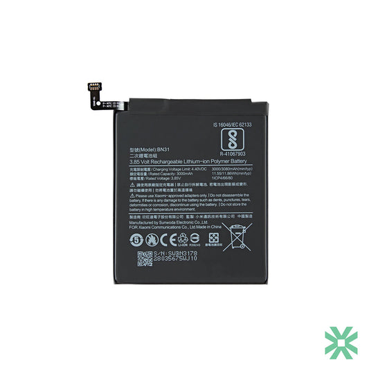 Xiaomi Mİ A1 (MDG2) Uyumlu Batarya Pil BN31 3080 mAh