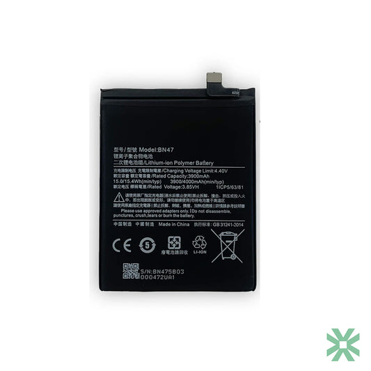 Xiaomi REDMİ 6 Pro (M1805D1SI, M1805D1SE) Uyumlu Batarya Pil BN47 4000 mAh