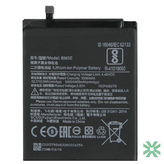 Xiaomi 8 (M1803E1A) Uyumlu Batarya Pil  3400 mAh (BM3E)