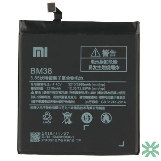 Xiaomi Mİ 4S (2015911) Uyumlu Batarya Pil  3260 mAh (BM38)