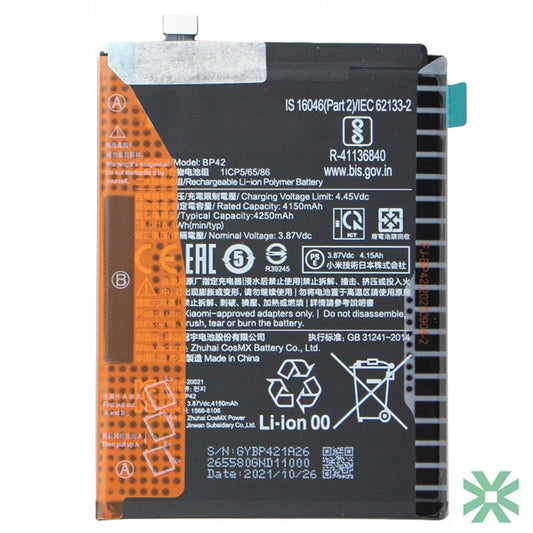 Xiaomi Mİ 11 LİTE (M2101K9AG) Uyumlu Batarya Pil 4250 mAh (BP42)