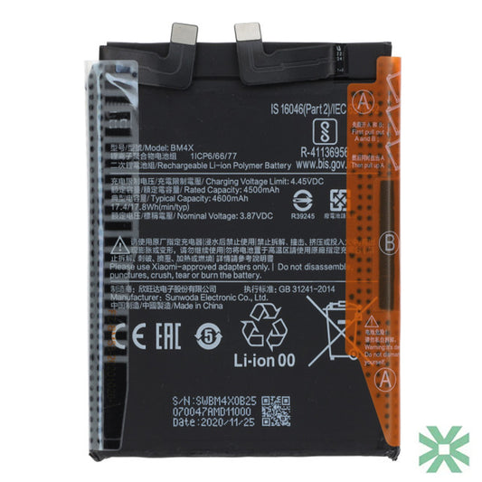 Xiaomi Mi 11 (M2011K2G, M2011K2C) Uyumlu Batarya Pil  4600 mAh (BM4X)
