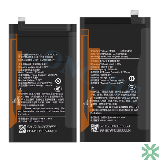Xiaomi Mix Fold 3 (2308CPXD0C) Uyumlu Batarya Pil  4800 mAh (BM2C-BM2D)