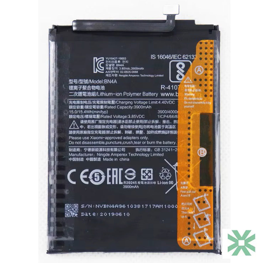 Xiaomi REDMİ NOTE 7 (M1901F7C) Uyumlu Batarya Pil 4000 mAh (BN4A)