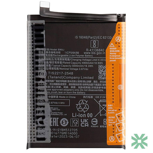 Xiaomi REDMİ Note 12 Pro 5G (B0BWRDZ3JC) Uyumlu Batarya Pil  5000 mAh (BN5J)