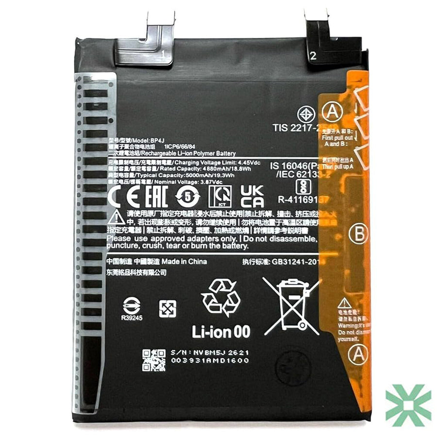 Xiaomi REDMİ Note 12 Pro+ (22101316UCP) Uyumlu Batarya Pil  5000 mAh (BP4J)