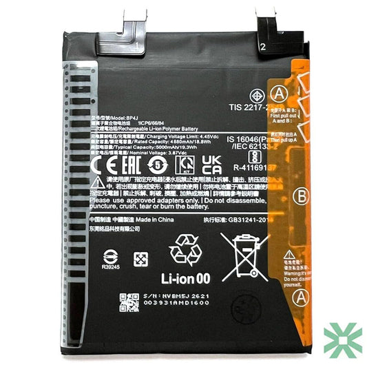 Xiaomi REDMİ Note 12 Pro+ (22101316UCP) Uyumlu Batarya Pil  5000 mAh (BP4J)