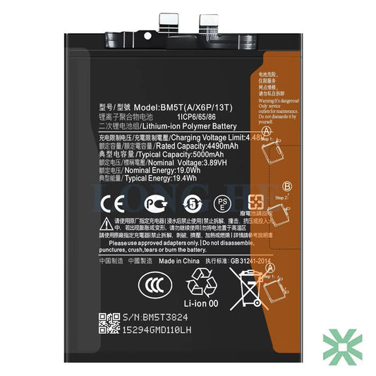Xiaomi REDMİ Note 13 Pro (23117RA68G) Uyumlu Batarya Pil  5000 mAh (BM5T)