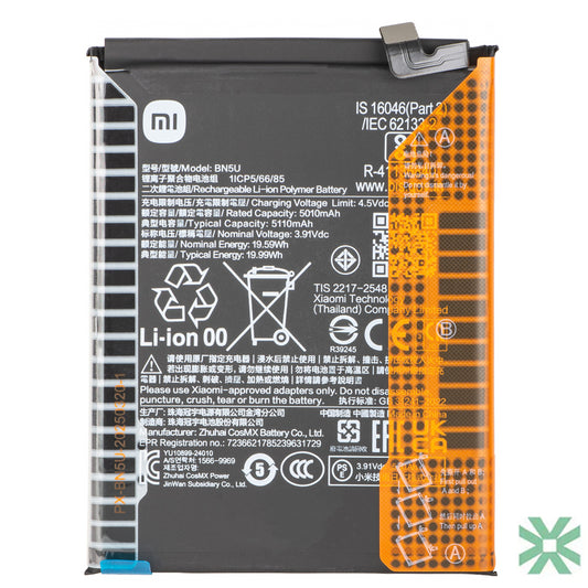 Xiaomi REDMİ Note 14 5G (24094RAD4C) Uyumlu Batarya Pil  5110 mAh (BN5U)