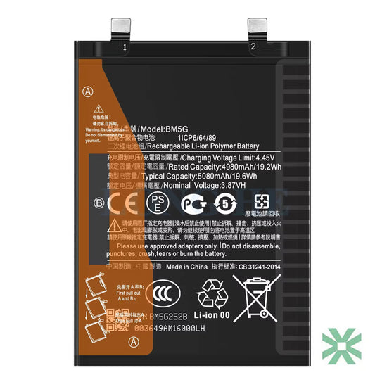 Xiaomi Redmi Note 11T Pro (22041216C) Uyumlu Batarya Pil  5080 mAh (BM5G)