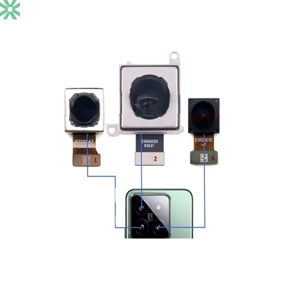 Xiaomi 14T (2406APNFAG) Arka Kamera Set