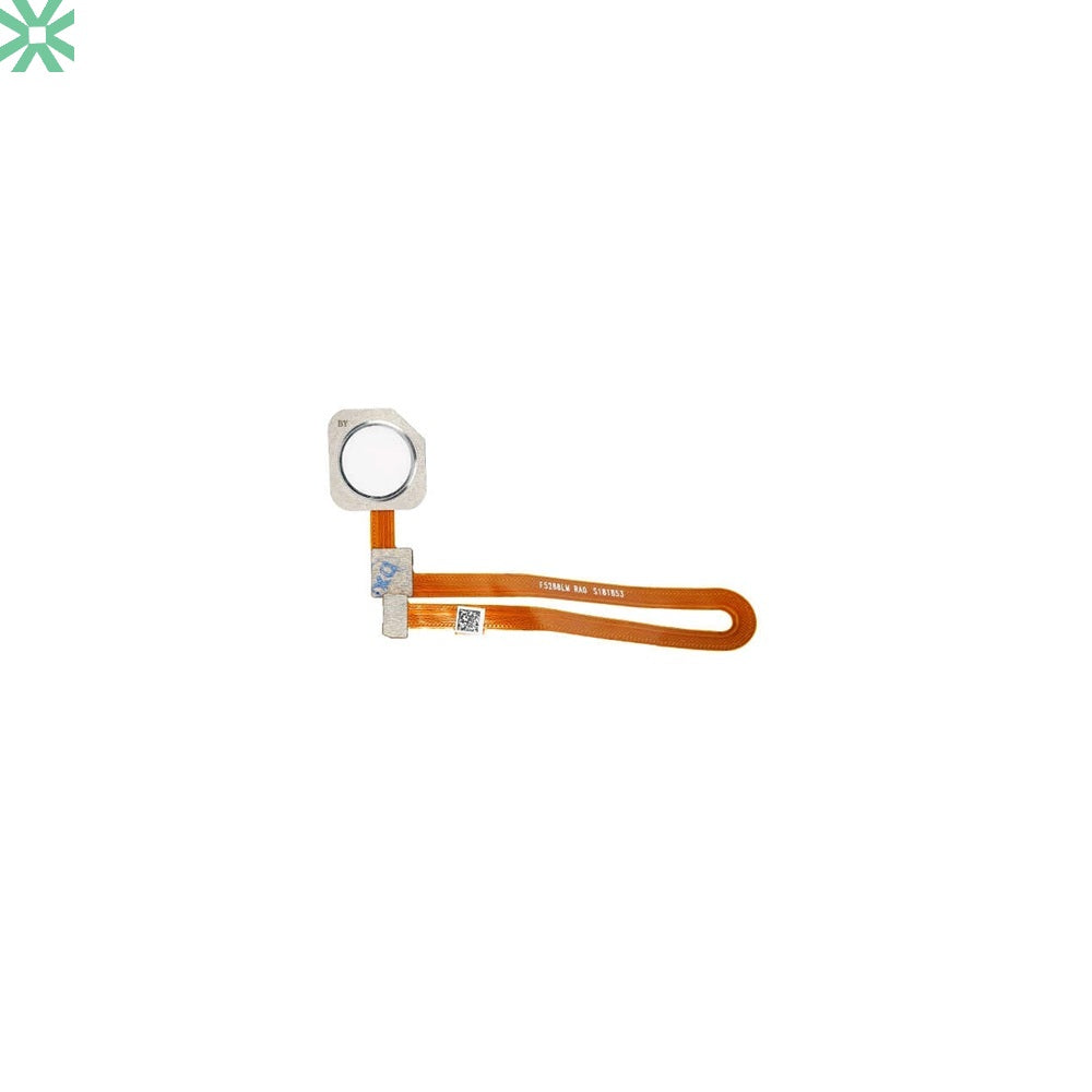 Xiaomi Mİ 8 (M1803E1A, M1803E1T) Parmak İzi Okuyucu Filmi Flex - Beyaz