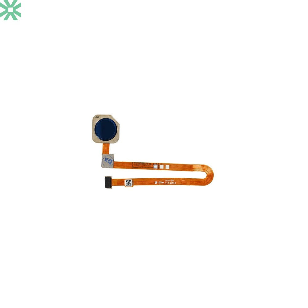 Xiaomi Mİ 8 (M1803E1A, M1803E1T) Parmak İzi Okuyucu Filmi Flex- Mavi
