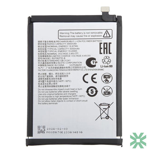 ZTE Axon 60 Ultra (A2025HL) Uyumlu Batarya Pil  6000 mAh (Li3959T45P8h816761)