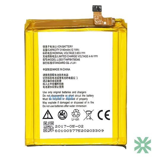 ZTE Axon 7 (A2017) Uyumlu Batarya Pil  3250 mAh (LI3931T44P8h756346)