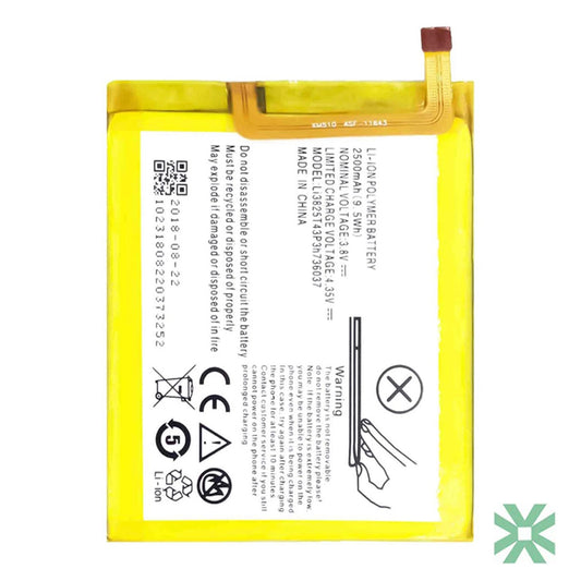ZTE BLADE A2 (BV0720) Uyumlu Batarya Pil  2500 mAh (Li3825T43P3h736037)