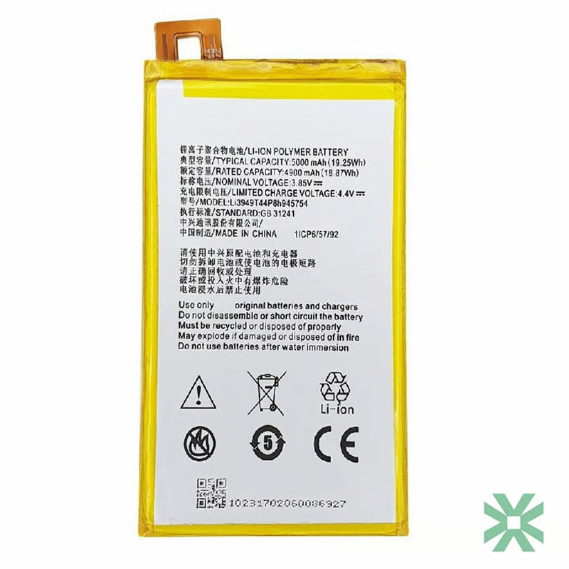 ZTE BLADE A610 Plus Uyumlu Batarya Pil (Li3949T44P8h945754) 5000 mAh