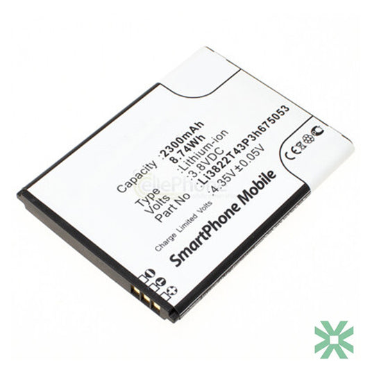 ZTE BLADE D Lux (T617) Uyumlu Batarya Pil 2500mAh (Li3825T43P4h685834)
