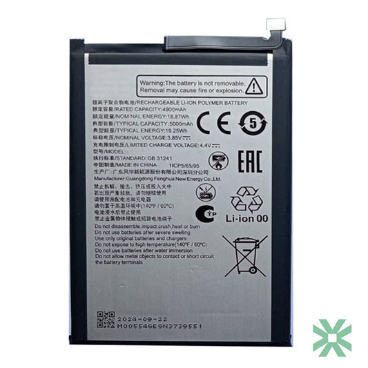 ZTE BLADE V60 Design (Z2350) Uyumlu Batarya Pil  5000 mAh (BL-49S-976546)