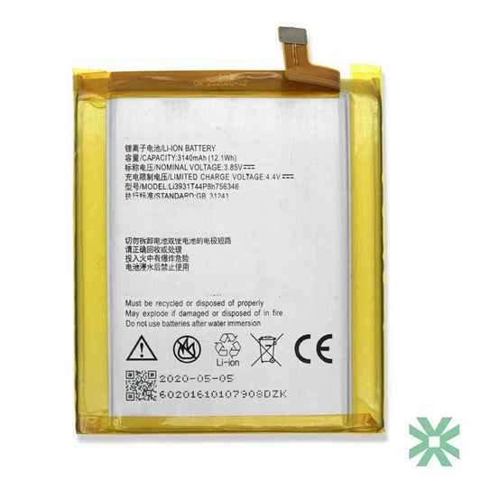 ZTE BLADE V8 Pro (Z978) Uyumlu Batarya Pil  3140 mAh (Li3931T44P8h756346)