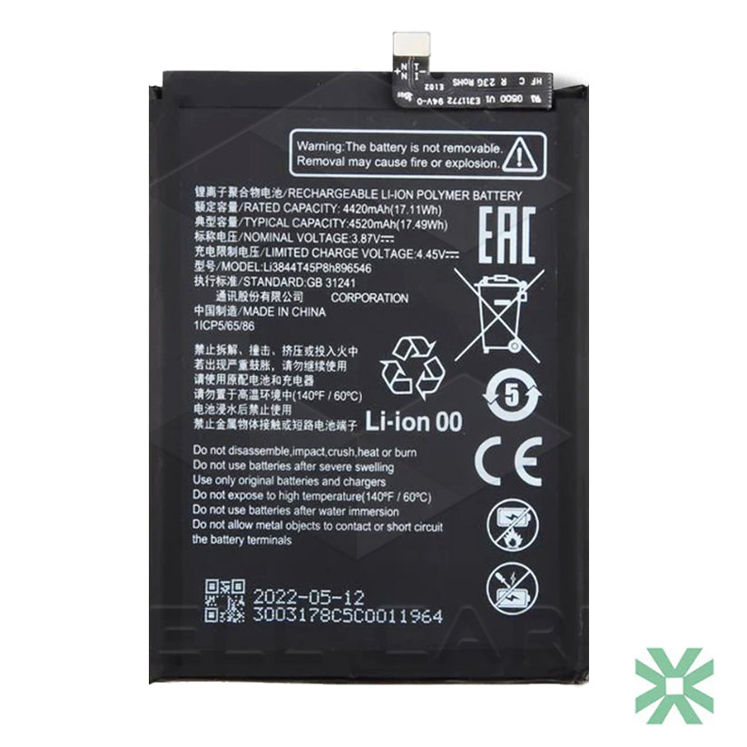 ZTE Nubia Neo (8150N) Uyumlu Batarya Pil  4500 mAh (Li3844T45P8h896546)