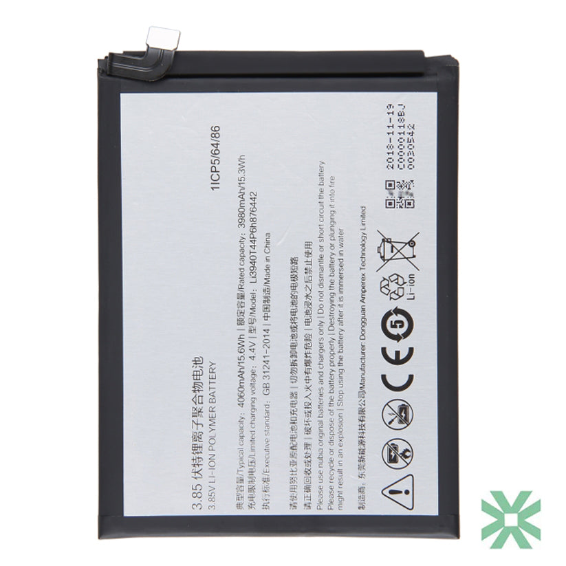 ZTE Nubia V18 (NX612J) Uyumlu Batarya Pil  4000 mAh (Li3940T44P6h876442)