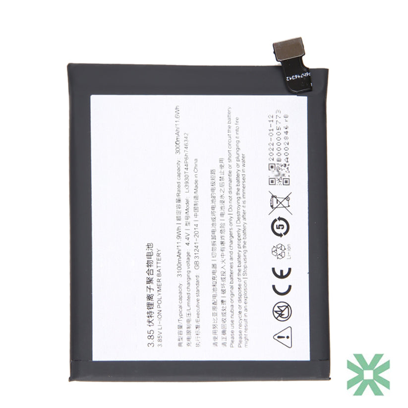 ZTE Nubia Z17S (NX595J) Uyumlu Batarya Pil  3100 mAh (Li3930T44P6h746342)